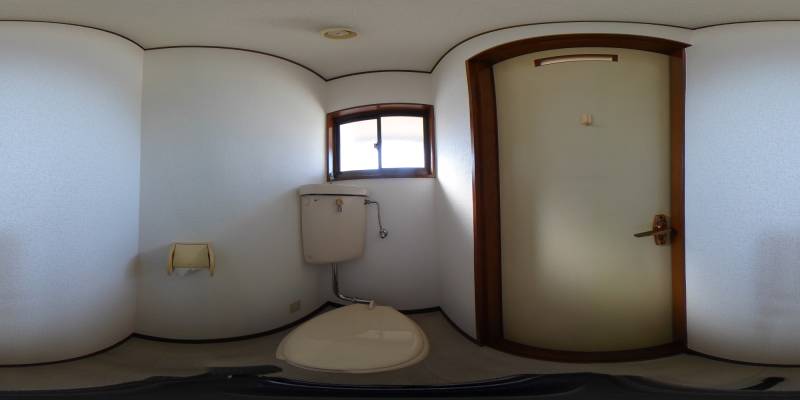 パノラマ画像トイレ