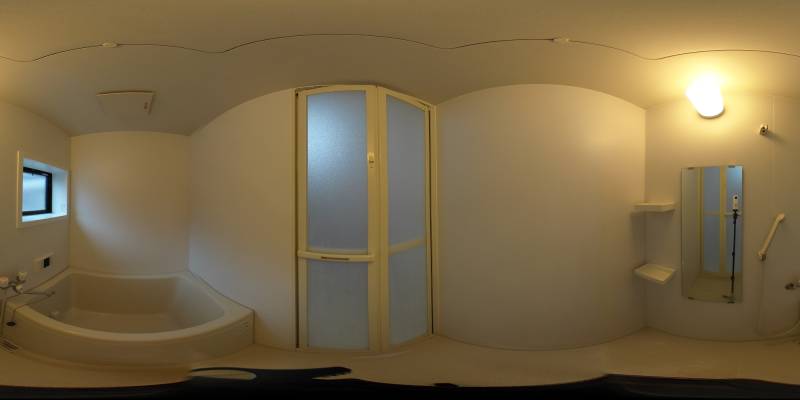 パノラマ画像バスルーム