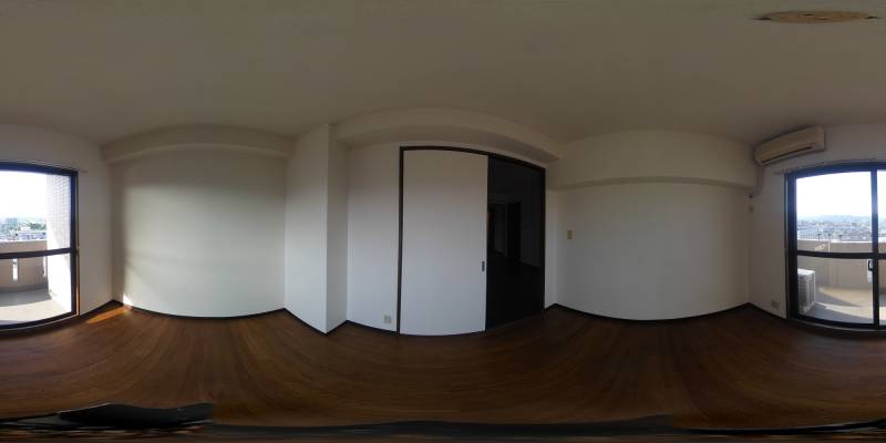 パノラマ画像洋室