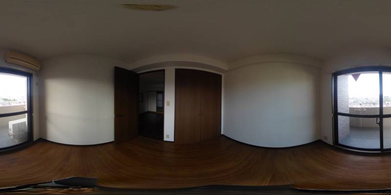 パノラマ画像洋室