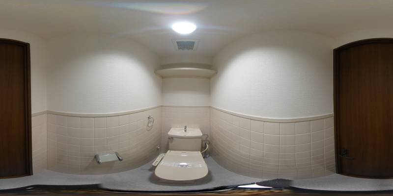 パノラマ画像トイレ