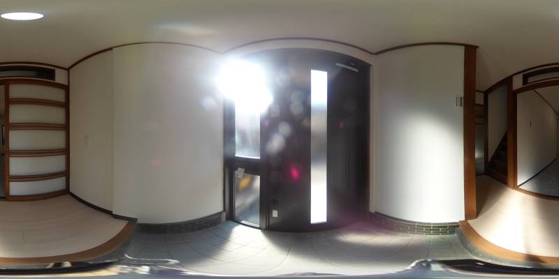 パノラマ画像玄関