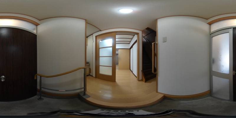 パノラマ画像玄関