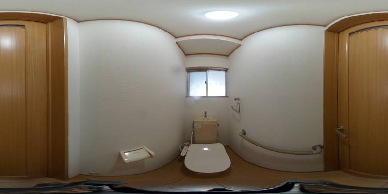 パノラマ画像トイレ