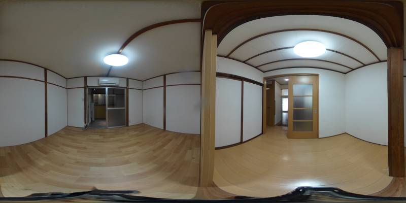 パノラマ画像洋室