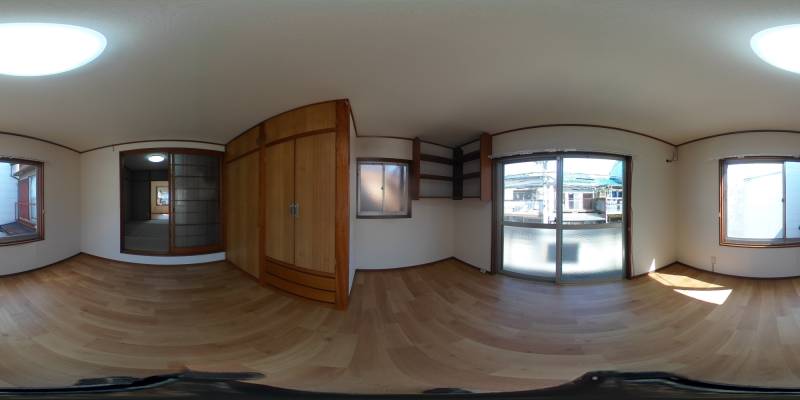 パノラマ画像洋室