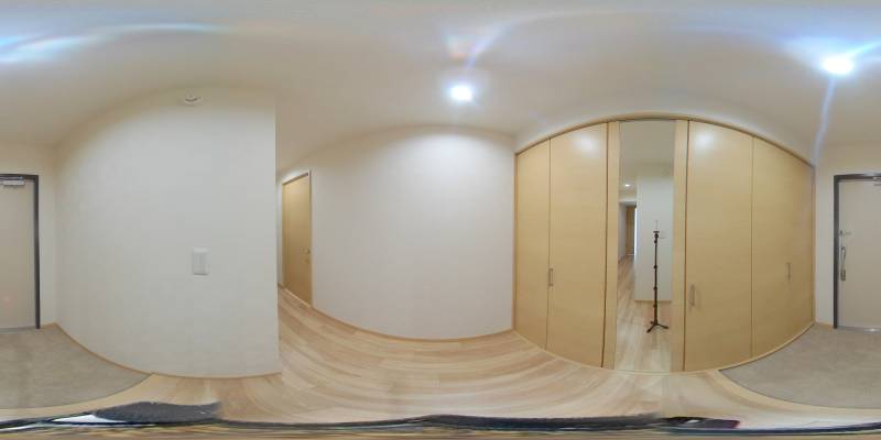 パノラマ画像玄関