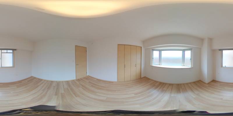 パノラマ画像洋室