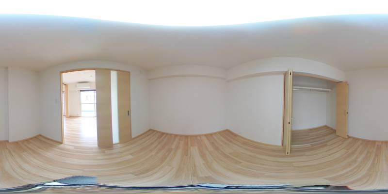 パノラマ画像洋室