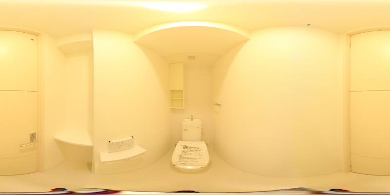 パノラマ画像トイレ