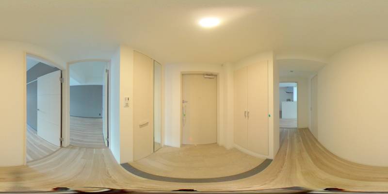 パノラマ画像玄関