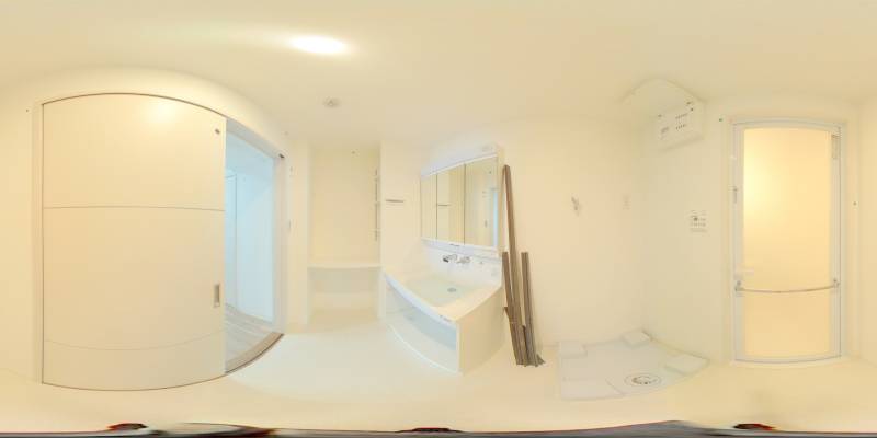 パノラマ画像洗面所