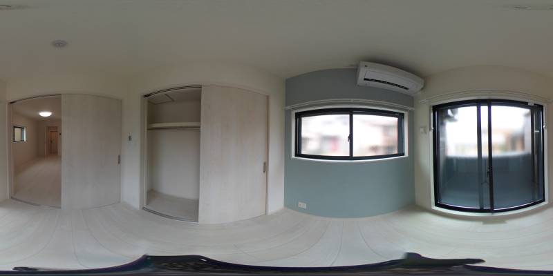 パノラマ画像洋室