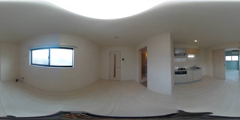 パノラマ画像リビング