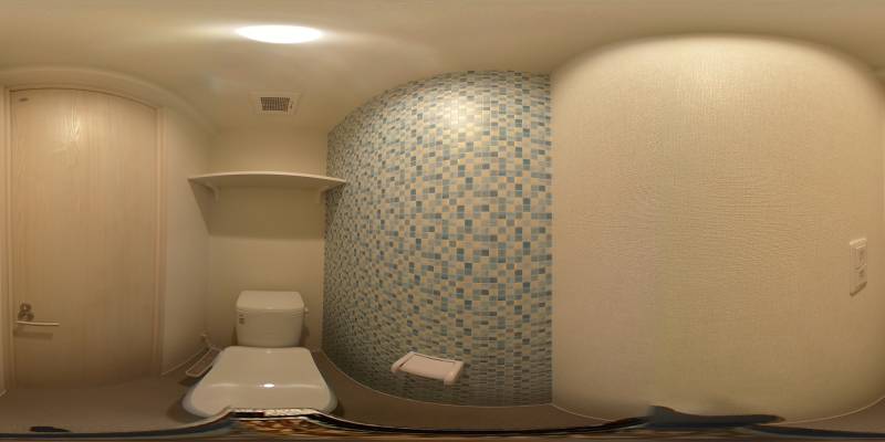 パノラマ画像トイレ