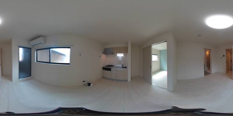 パノラマ画像リビング