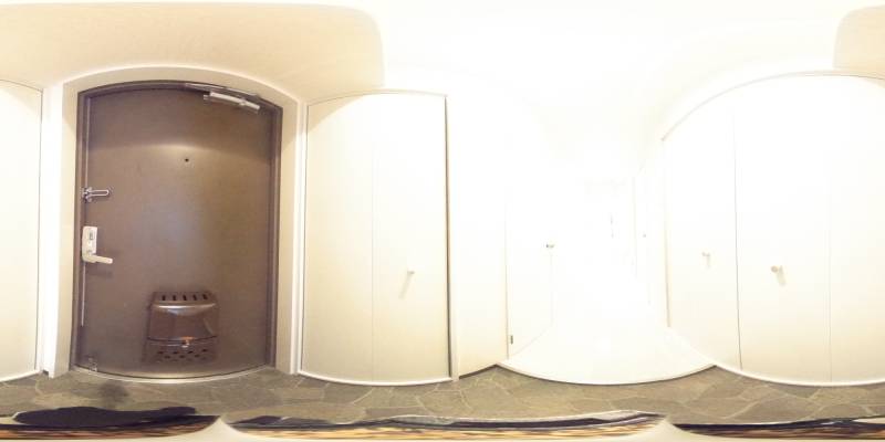 パノラマ画像玄関