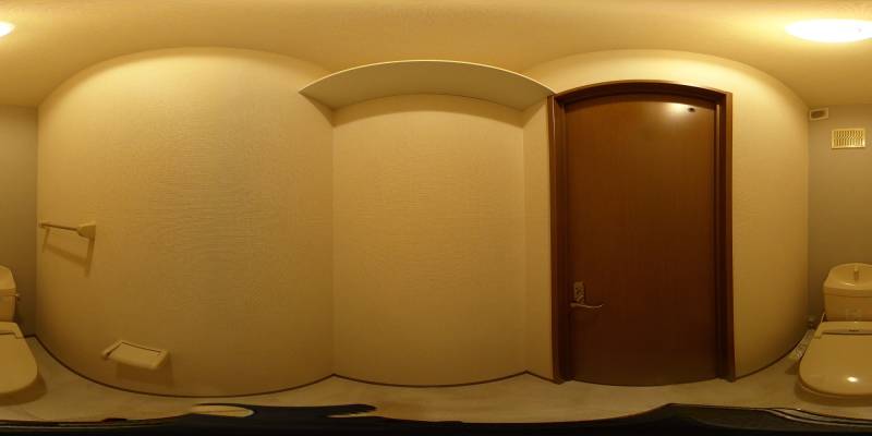 パノラマ画像トイレ