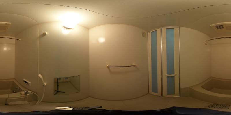 パノラマ画像バスルーム