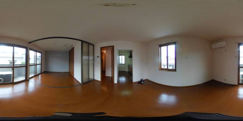 パノラマ画像リビング