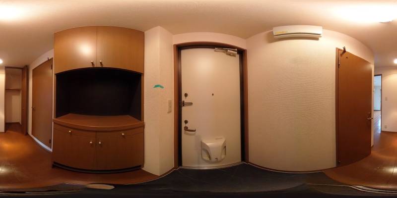 パノラマ画像玄関
