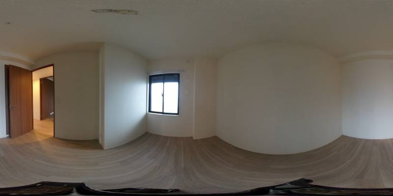 パノラマ画像洋室