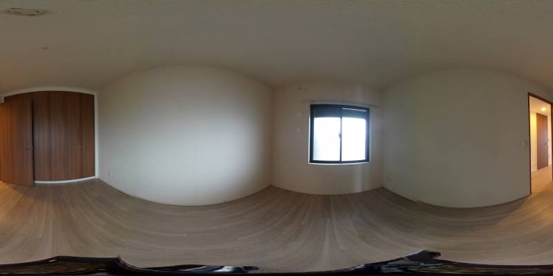 パノラマ画像洋室