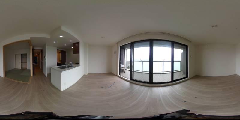 パノラマ画像リビング