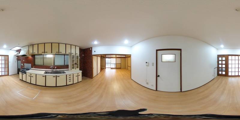 パノラマ画像リビング