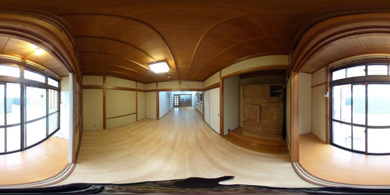 パノラマ画像洋室