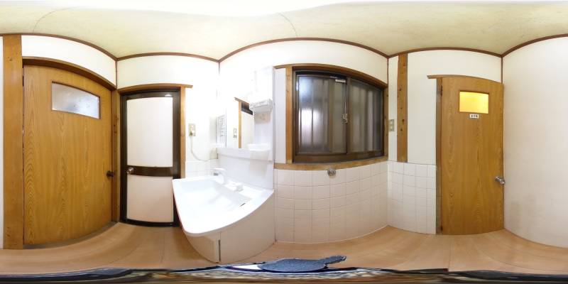 パノラマ画像洗面所