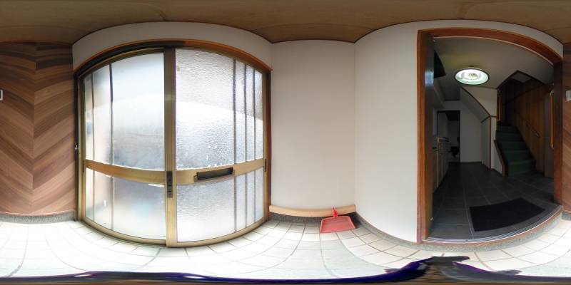 パノラマ画像玄関