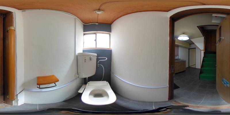 パノラマ画像トイレ