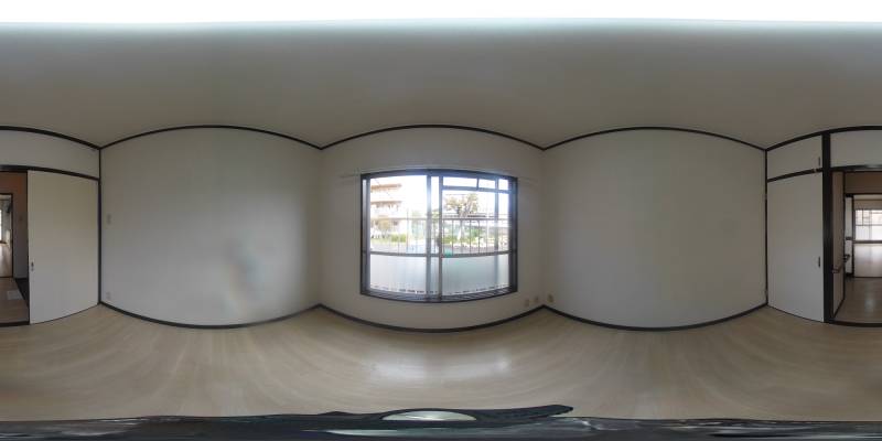 パノラマ画像洋室