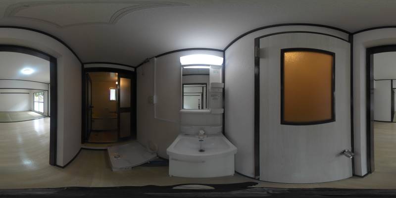 パノラマ画像洗面所