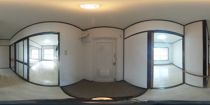 パノラマ画像玄関