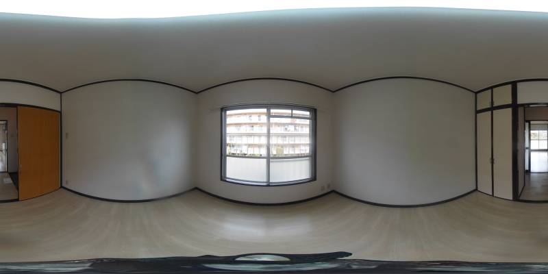 パノラマ画像洋室