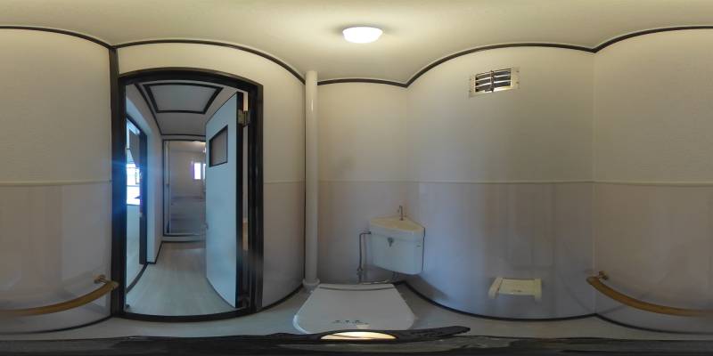 パノラマ画像トイレ