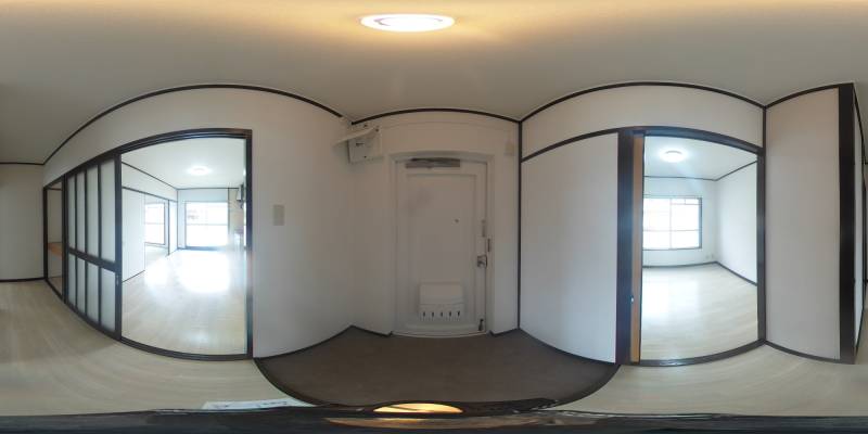 パノラマ画像玄関