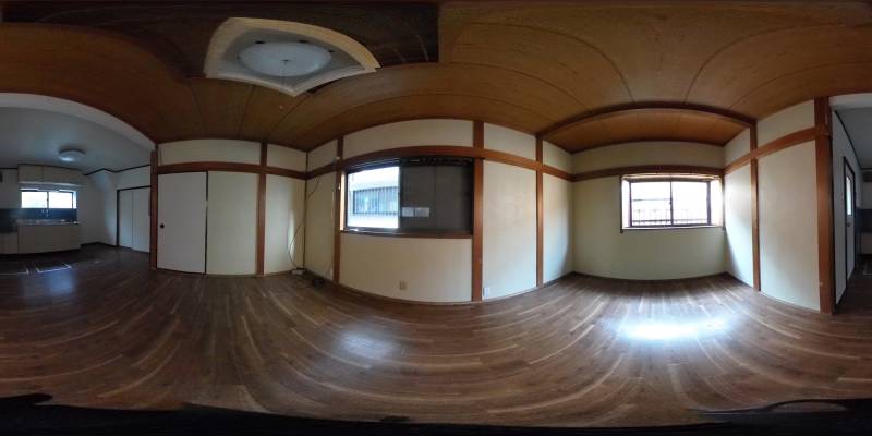 パノラマ画像リビング