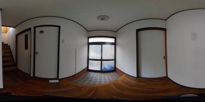 パノラマ画像玄関