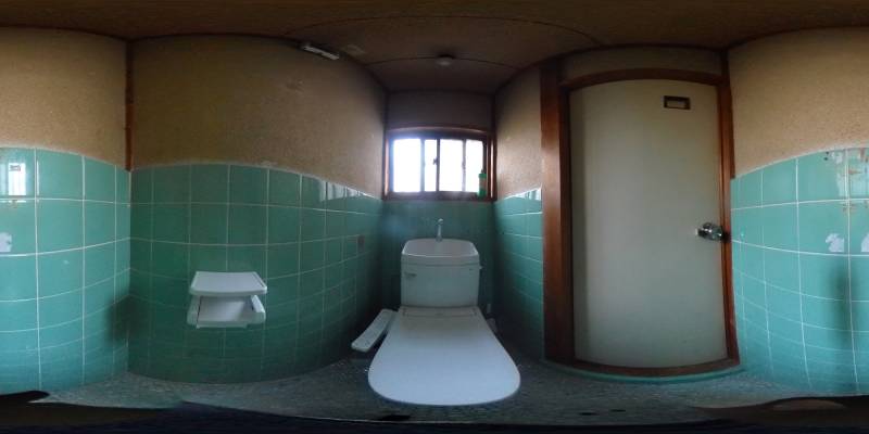 パノラマ画像トイレ