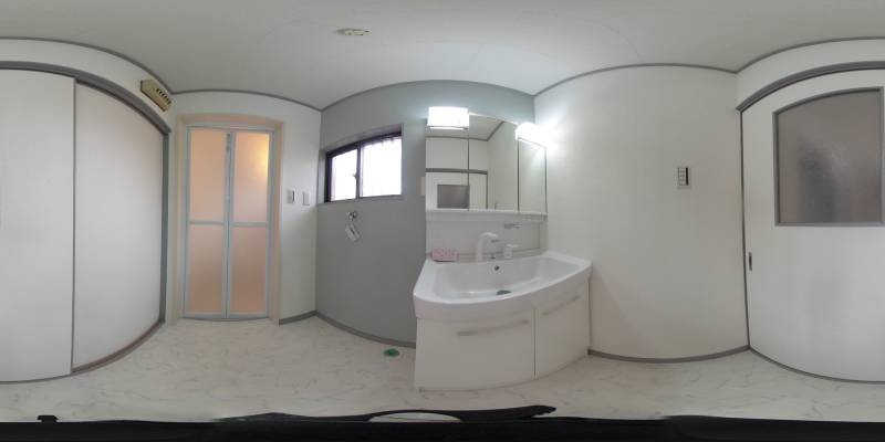 パノラマ画像洗面所