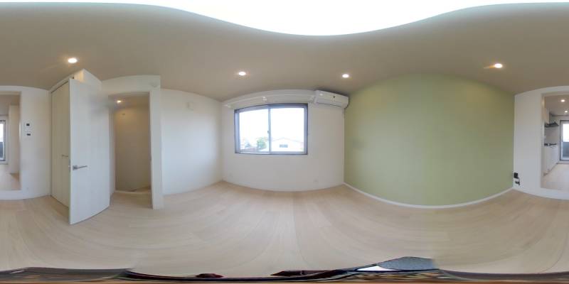 パノラマ画像リビング