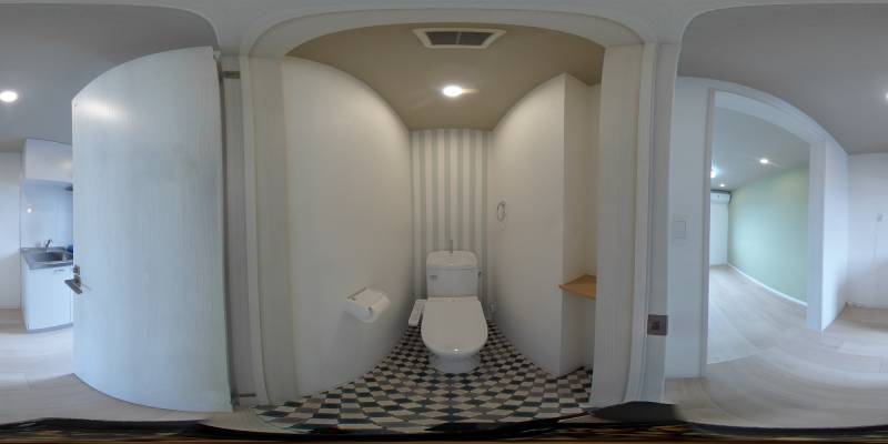 パノラマ画像トイレ