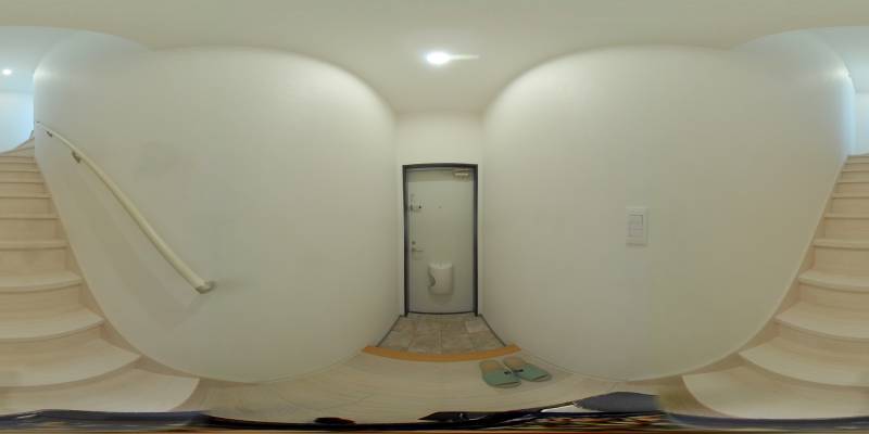 パノラマ画像玄関