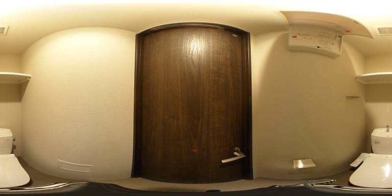 パノラマ画像トイレ