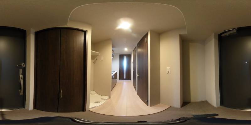 パノラマ画像玄関