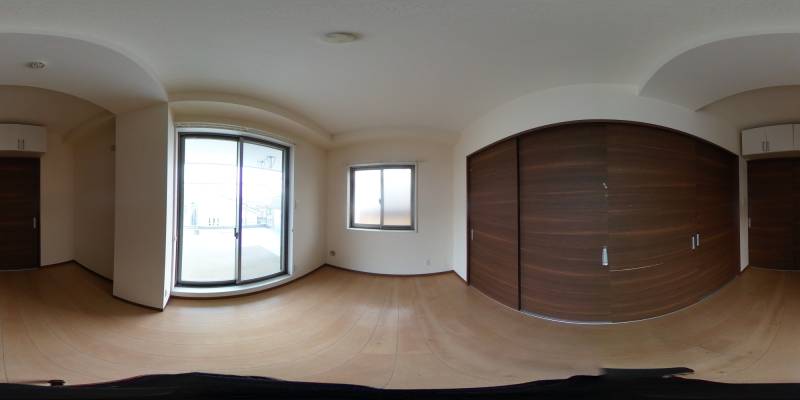 パノラマ画像洋室