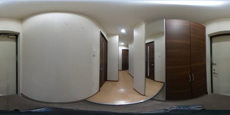 パノラマ画像玄関